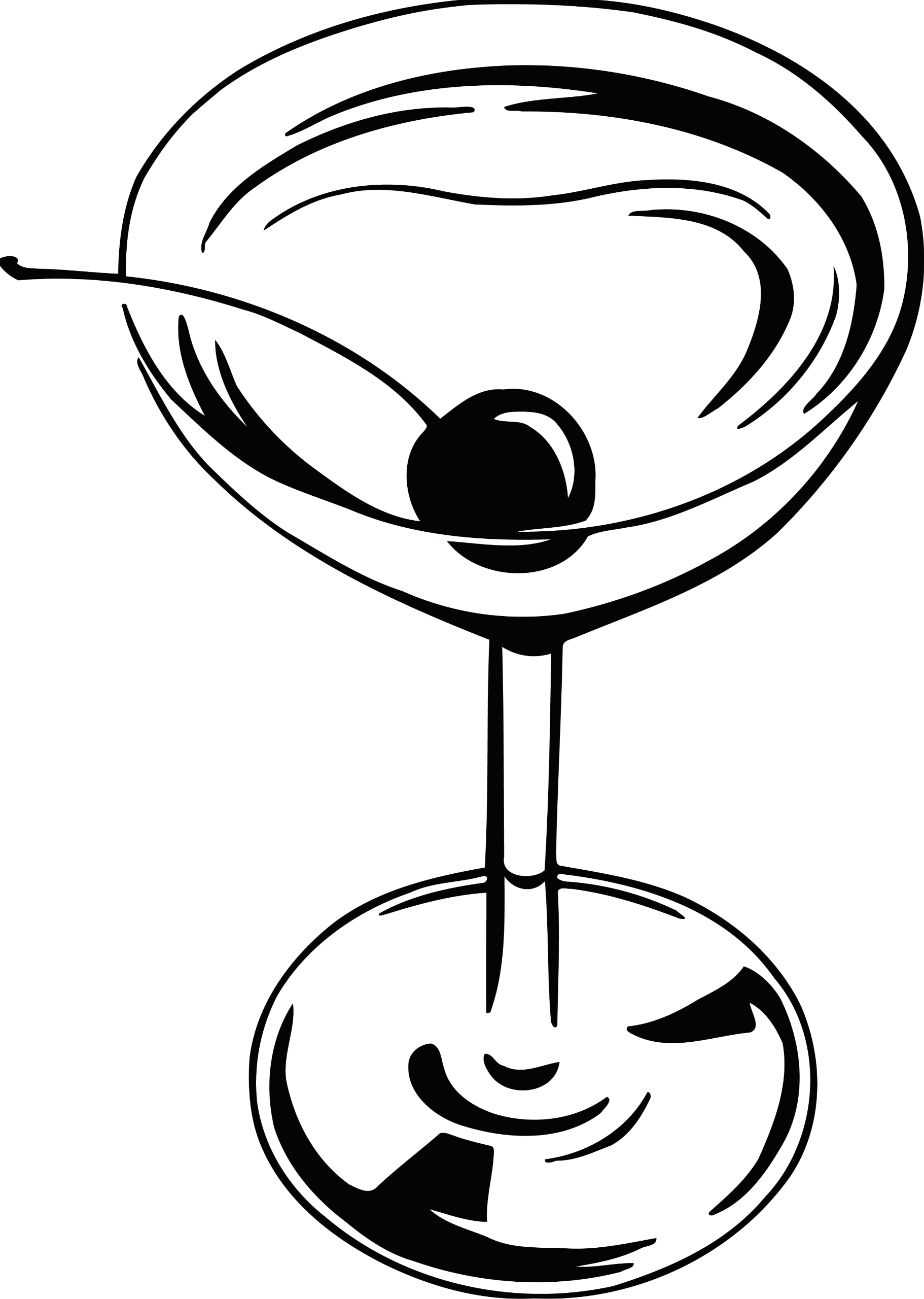 Cocktail featuring spirits